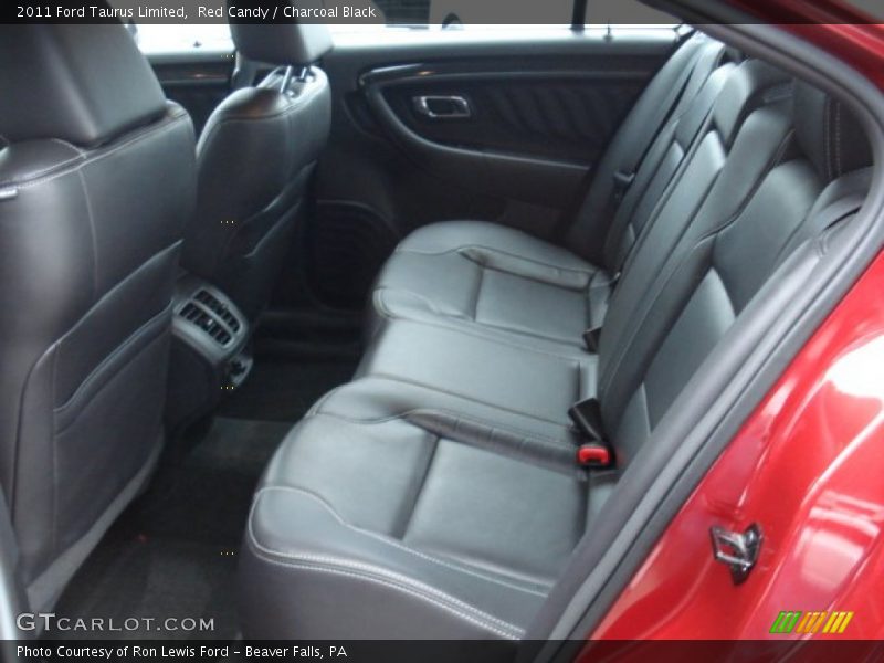 Red Candy / Charcoal Black 2011 Ford Taurus Limited