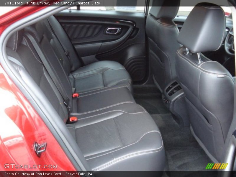 Red Candy / Charcoal Black 2011 Ford Taurus Limited