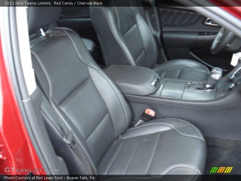 Red Candy / Charcoal Black 2011 Ford Taurus Limited