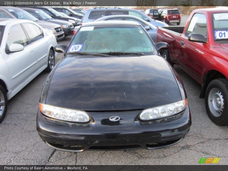 Black Onyx / Pewter 2000 Oldsmobile Alero GX Sedan