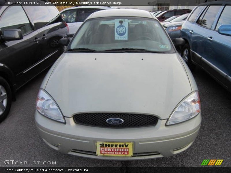 Gold Ash Metallic / Medium/Dark Pebble Beige 2006 Ford Taurus SE
