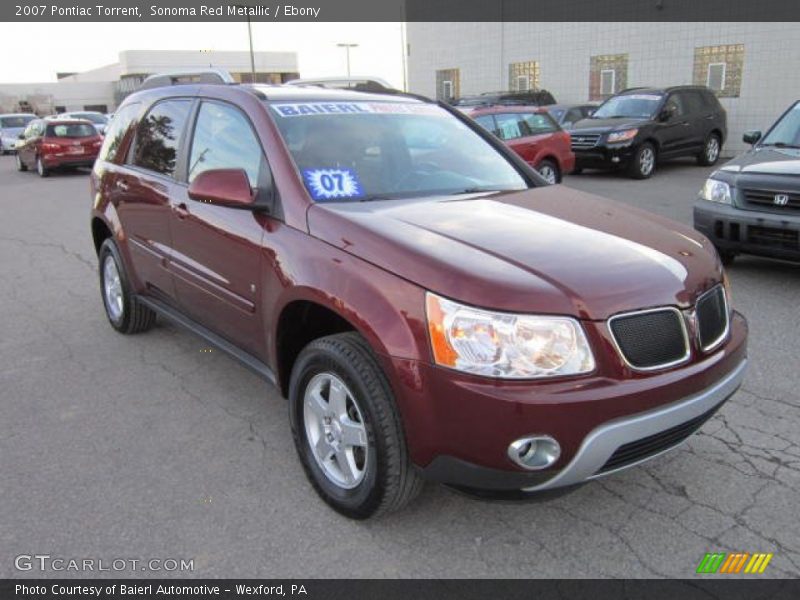 Sonoma Red Metallic / Ebony 2007 Pontiac Torrent