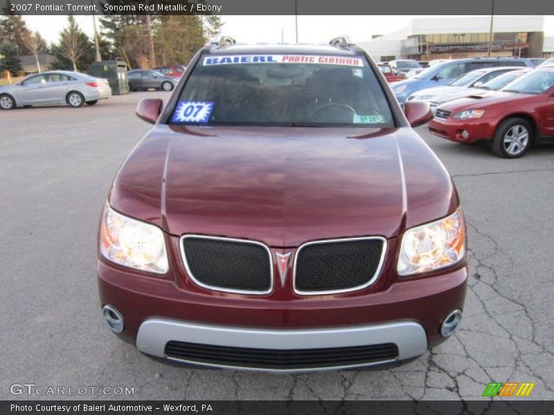 Sonoma Red Metallic / Ebony 2007 Pontiac Torrent