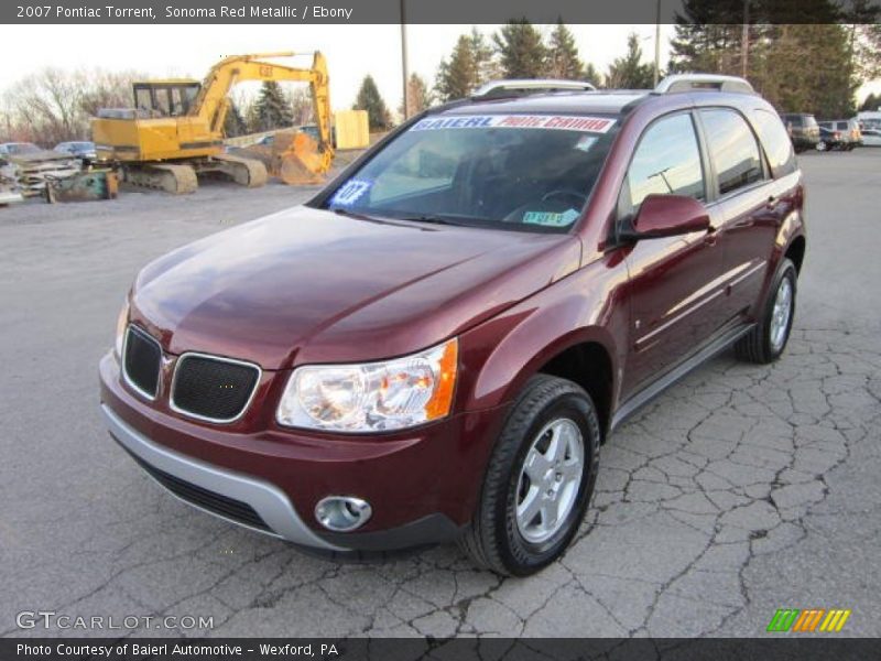 Sonoma Red Metallic / Ebony 2007 Pontiac Torrent
