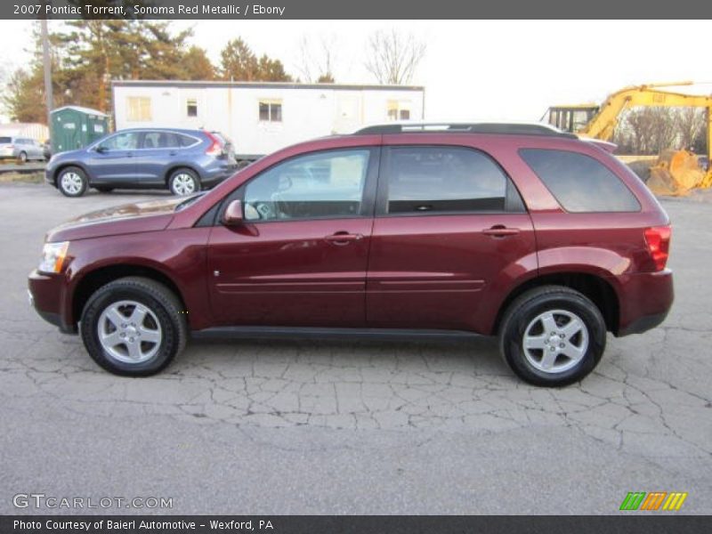 Sonoma Red Metallic / Ebony 2007 Pontiac Torrent
