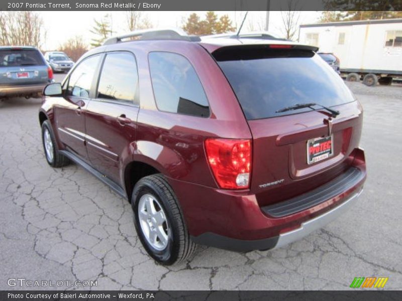 Sonoma Red Metallic / Ebony 2007 Pontiac Torrent