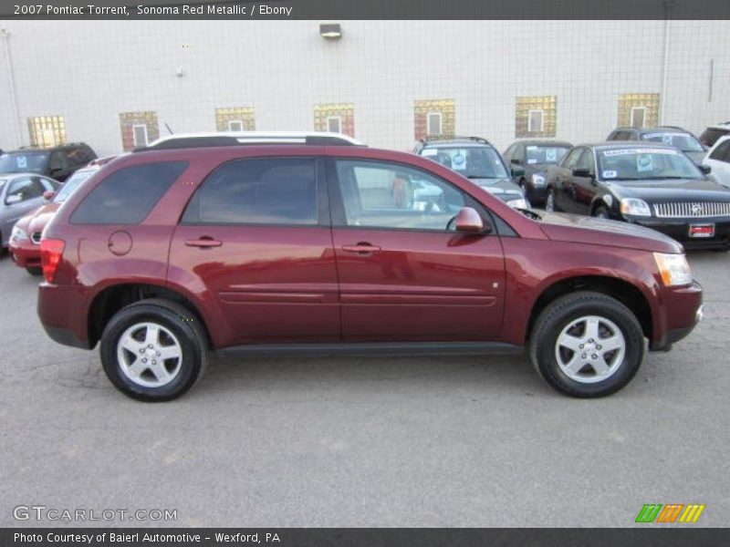 Sonoma Red Metallic / Ebony 2007 Pontiac Torrent