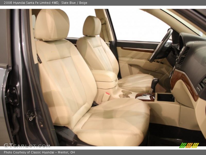 Slate Blue / Beige 2008 Hyundai Santa Fe Limited 4WD