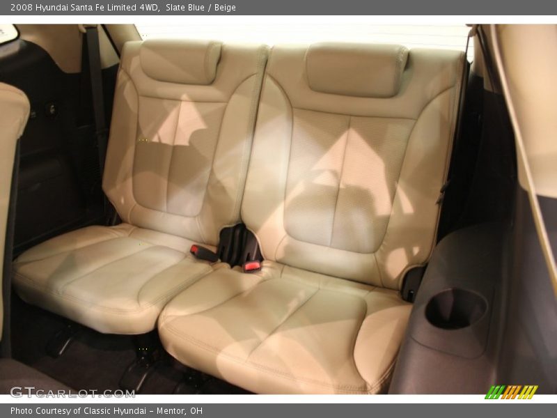 Slate Blue / Beige 2008 Hyundai Santa Fe Limited 4WD