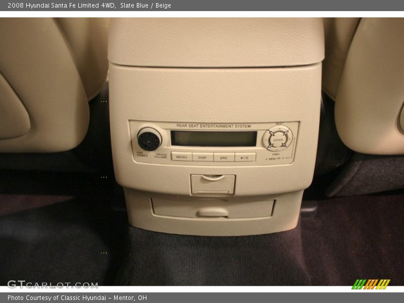 Slate Blue / Beige 2008 Hyundai Santa Fe Limited 4WD