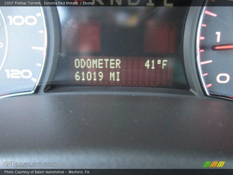Sonoma Red Metallic / Ebony 2007 Pontiac Torrent