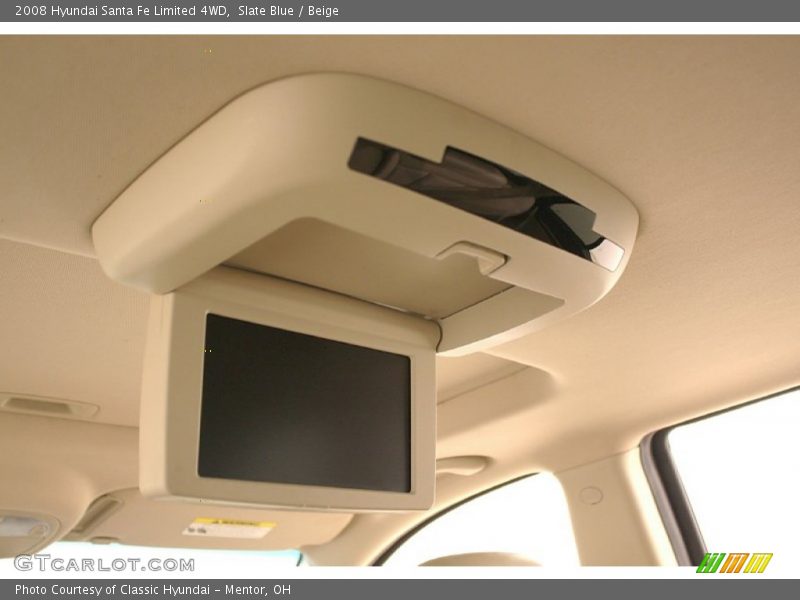 Slate Blue / Beige 2008 Hyundai Santa Fe Limited 4WD
