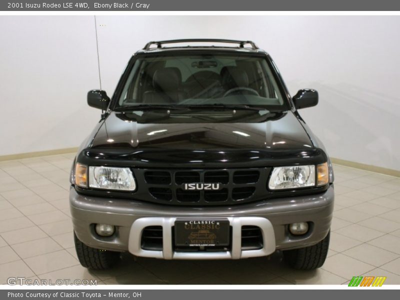 Ebony Black / Gray 2001 Isuzu Rodeo LSE 4WD