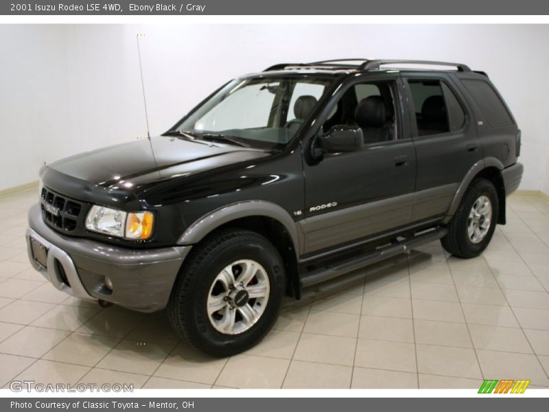 Ebony Black / Gray 2001 Isuzu Rodeo LSE 4WD