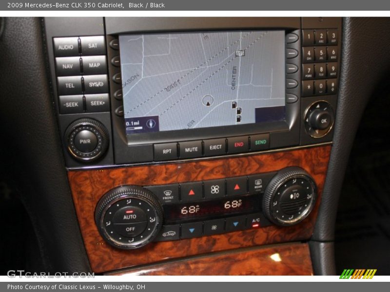 Black / Black 2009 Mercedes-Benz CLK 350 Cabriolet