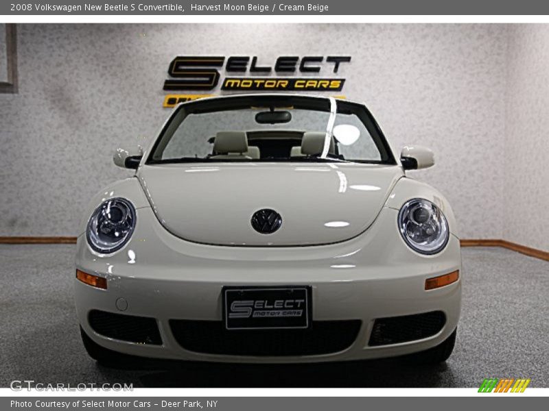 Harvest Moon Beige / Cream Beige 2008 Volkswagen New Beetle S Convertible
