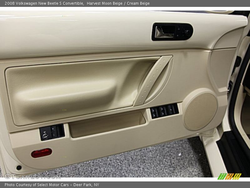 Harvest Moon Beige / Cream Beige 2008 Volkswagen New Beetle S Convertible