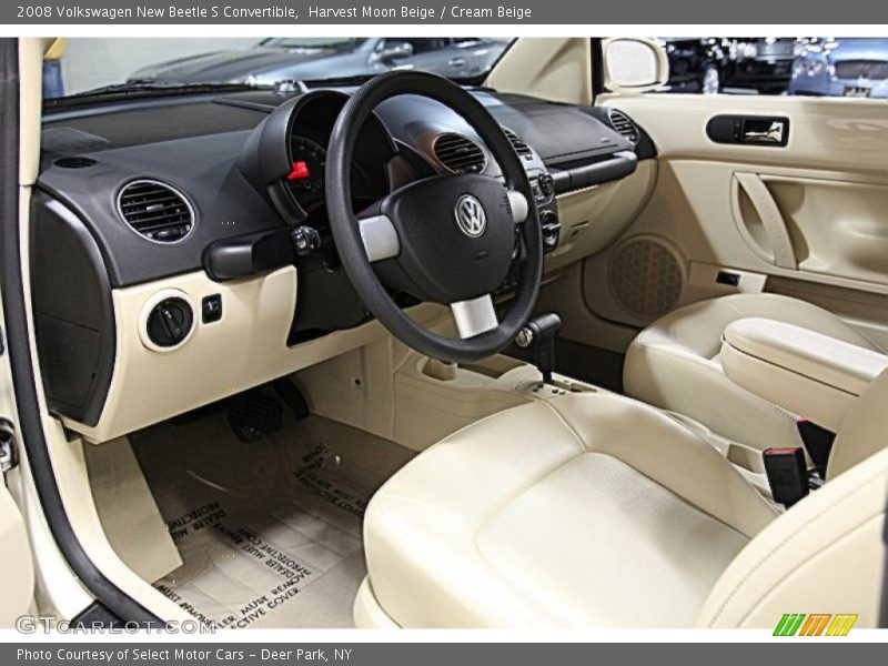 Harvest Moon Beige / Cream Beige 2008 Volkswagen New Beetle S Convertible