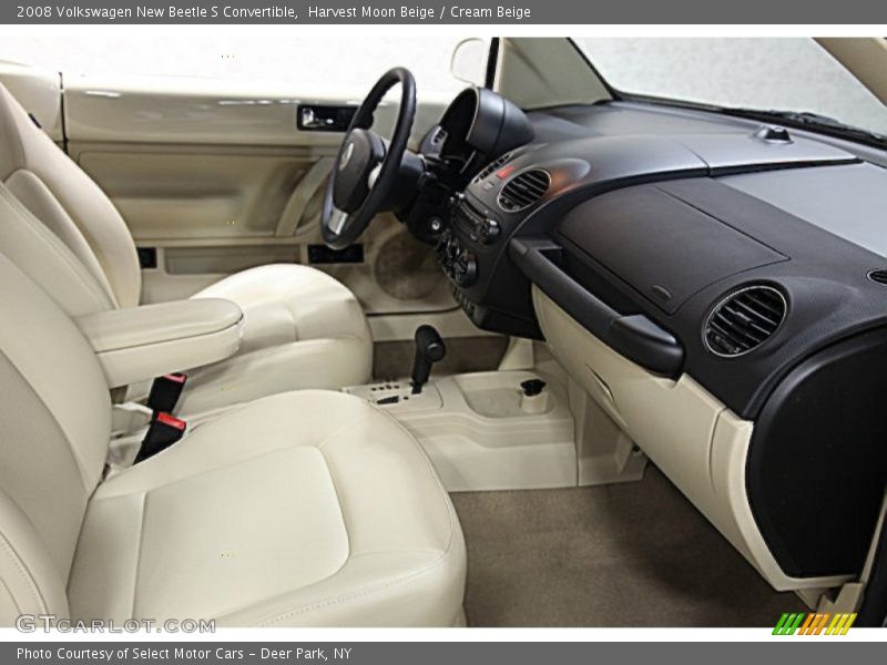 Harvest Moon Beige / Cream Beige 2008 Volkswagen New Beetle S Convertible