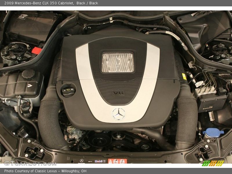 Black / Black 2009 Mercedes-Benz CLK 350 Cabriolet