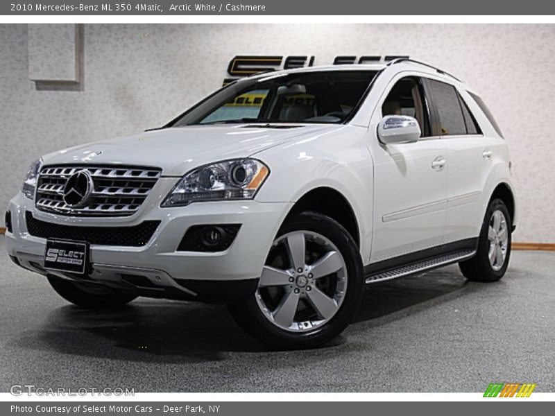 Arctic White / Cashmere 2010 Mercedes-Benz ML 350 4Matic
