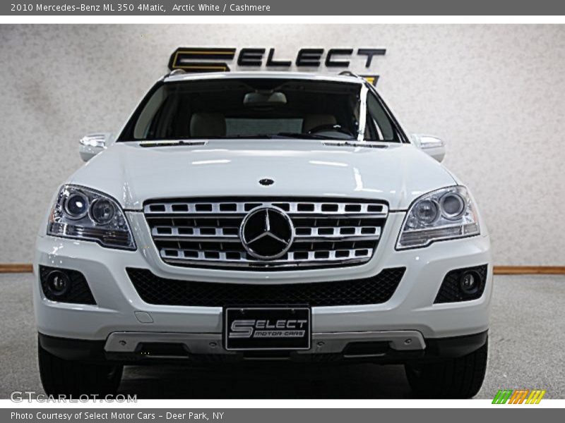 Arctic White / Cashmere 2010 Mercedes-Benz ML 350 4Matic