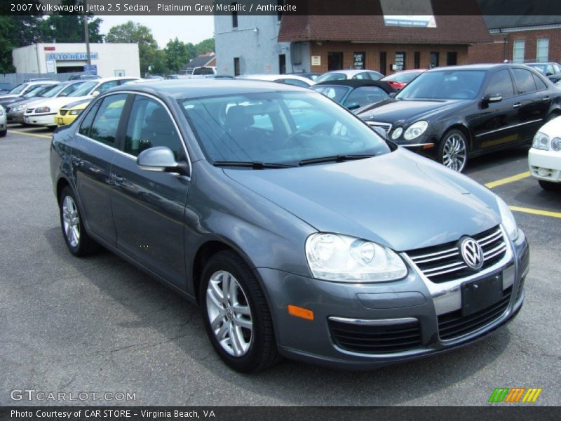 Platinum Grey Metallic / Anthracite 2007 Volkswagen Jetta 2.5 Sedan