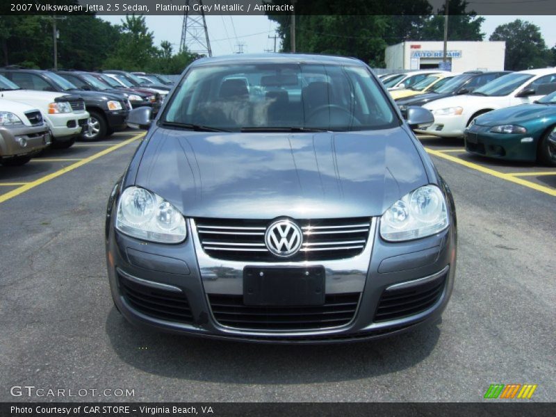 Platinum Grey Metallic / Anthracite 2007 Volkswagen Jetta 2.5 Sedan