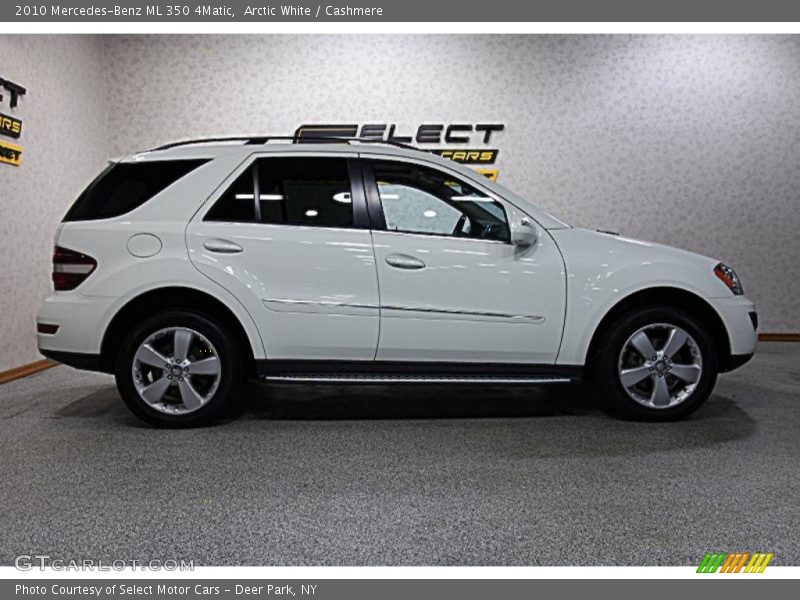 Arctic White / Cashmere 2010 Mercedes-Benz ML 350 4Matic