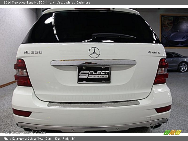 Arctic White / Cashmere 2010 Mercedes-Benz ML 350 4Matic