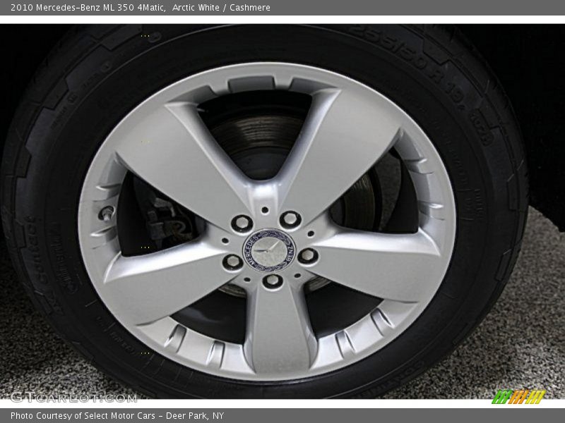 Arctic White / Cashmere 2010 Mercedes-Benz ML 350 4Matic