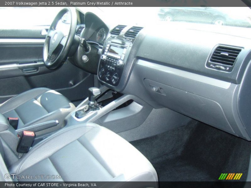 Platinum Grey Metallic / Anthracite 2007 Volkswagen Jetta 2.5 Sedan