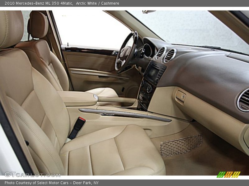 Arctic White / Cashmere 2010 Mercedes-Benz ML 350 4Matic