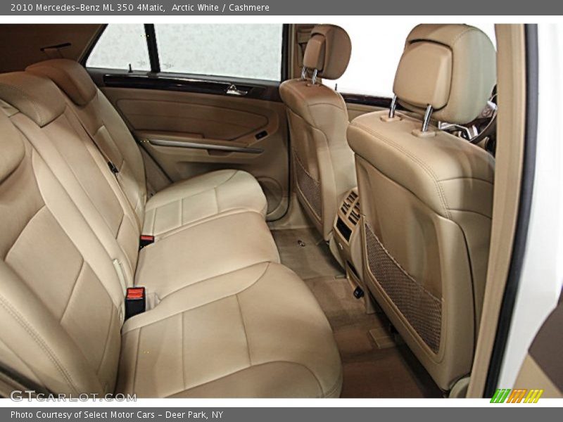 Arctic White / Cashmere 2010 Mercedes-Benz ML 350 4Matic