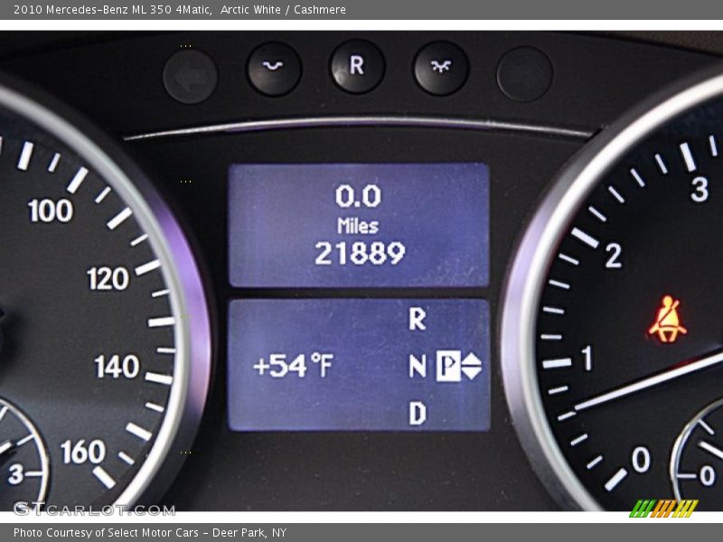 Arctic White / Cashmere 2010 Mercedes-Benz ML 350 4Matic