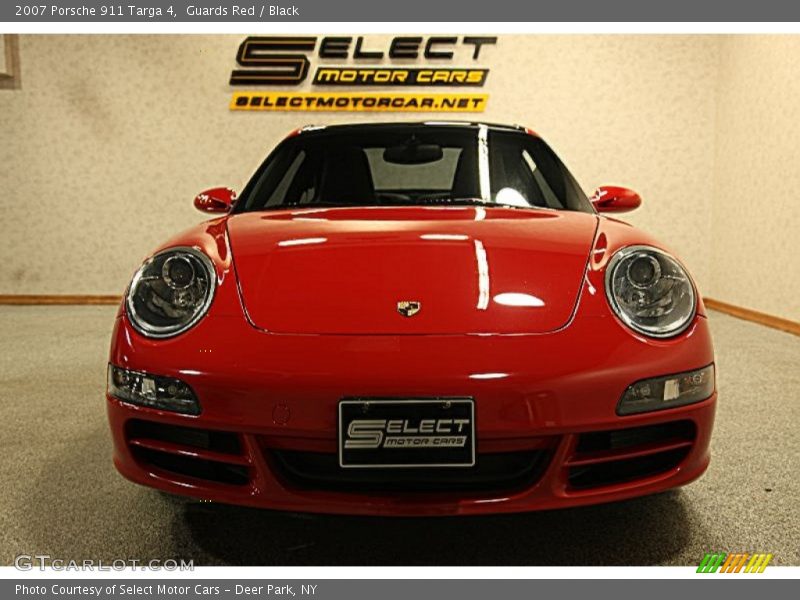 Guards Red / Black 2007 Porsche 911 Targa 4