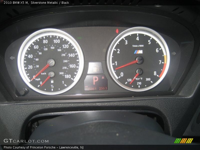  2010 X5 M   Gauges