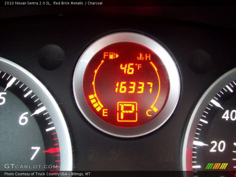 Red Brick Metallic / Charcoal 2010 Nissan Sentra 2.0 SL