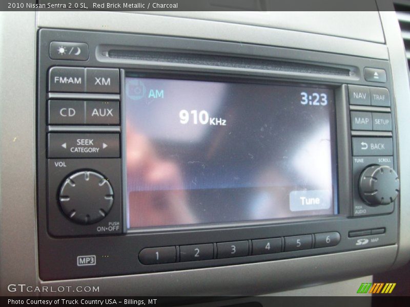 Red Brick Metallic / Charcoal 2010 Nissan Sentra 2.0 SL