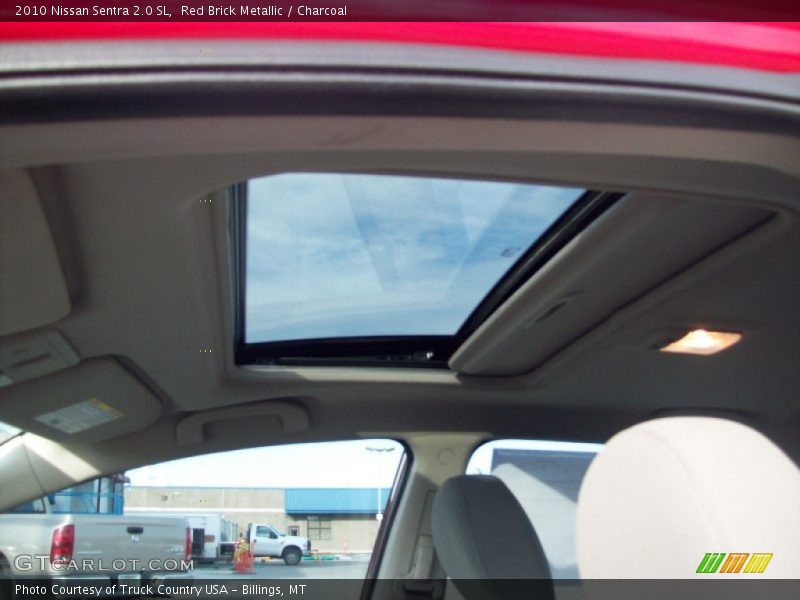 Red Brick Metallic / Charcoal 2010 Nissan Sentra 2.0 SL