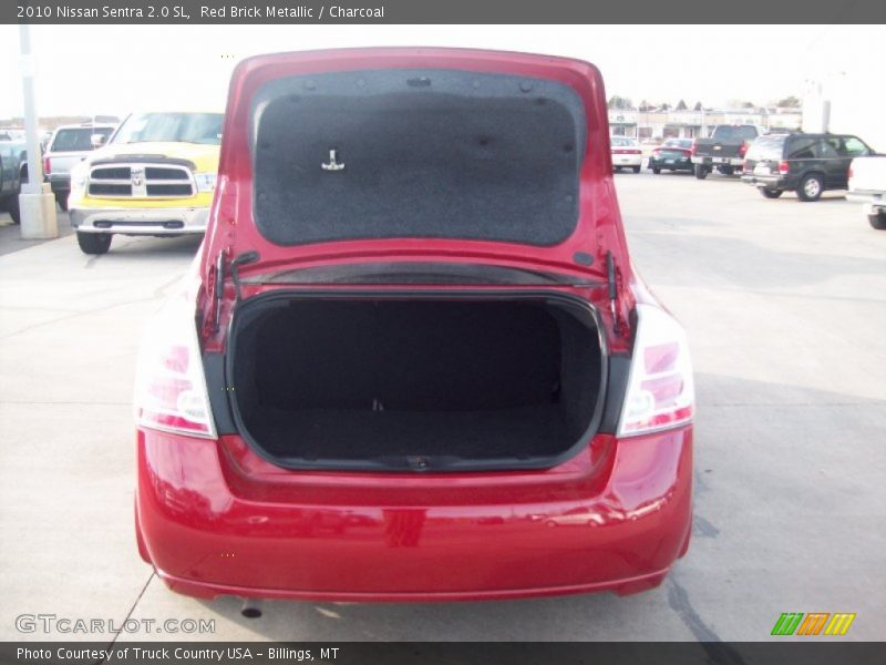 Red Brick Metallic / Charcoal 2010 Nissan Sentra 2.0 SL