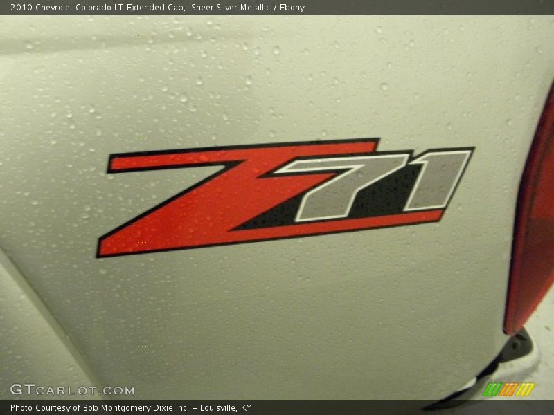 Sheer Silver Metallic / Ebony 2010 Chevrolet Colorado LT Extended Cab