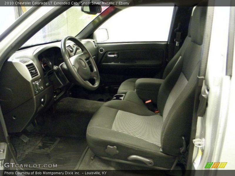 Sheer Silver Metallic / Ebony 2010 Chevrolet Colorado LT Extended Cab
