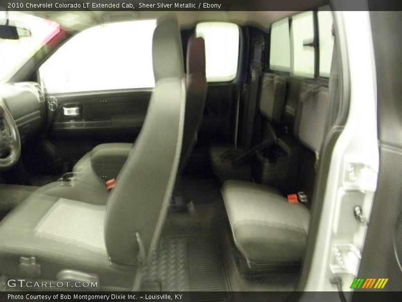 Sheer Silver Metallic / Ebony 2010 Chevrolet Colorado LT Extended Cab