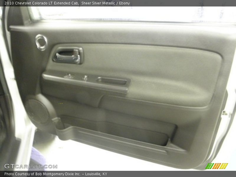 Sheer Silver Metallic / Ebony 2010 Chevrolet Colorado LT Extended Cab