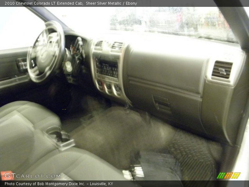 Sheer Silver Metallic / Ebony 2010 Chevrolet Colorado LT Extended Cab
