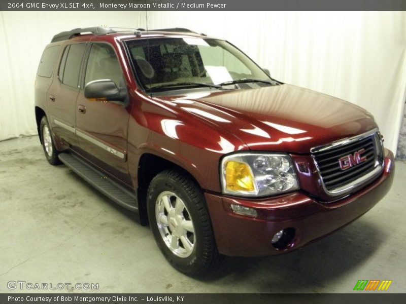 Monterey Maroon Metallic / Medium Pewter 2004 GMC Envoy XL SLT 4x4