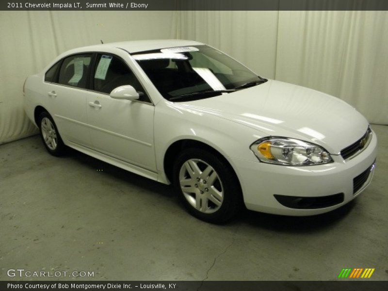 Summit White / Ebony 2011 Chevrolet Impala LT