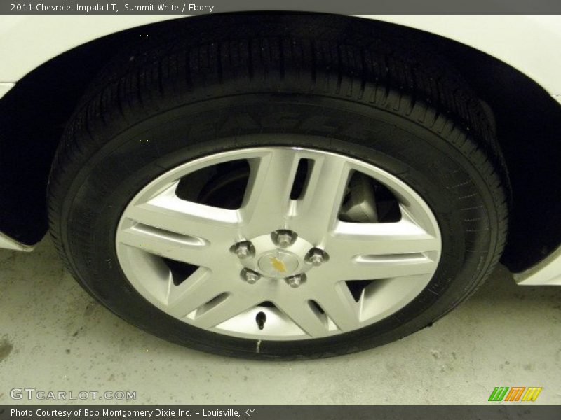 Summit White / Ebony 2011 Chevrolet Impala LT