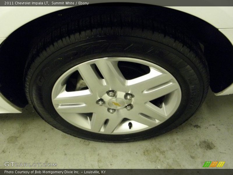 Summit White / Ebony 2011 Chevrolet Impala LT